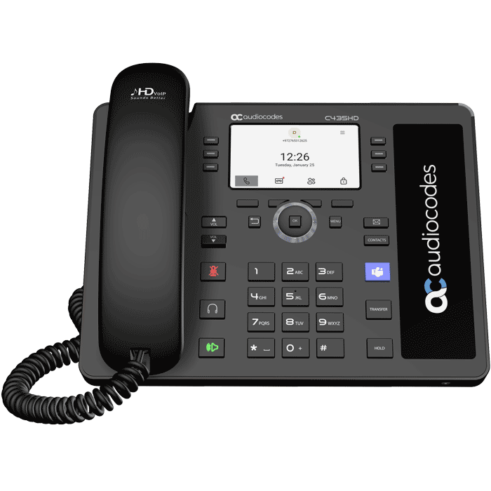AudioCodes Teams C435HD IP Phone Headsets Direct