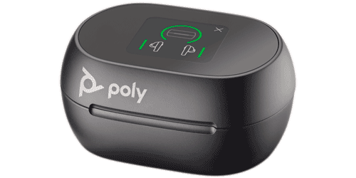 Poly Voyager Free 60 EarBuds Case Close Up