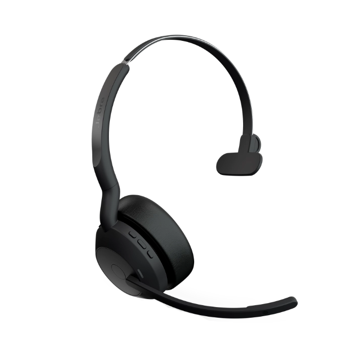 Jabra Evolve2 55 Mono Wireless Headset - Angle