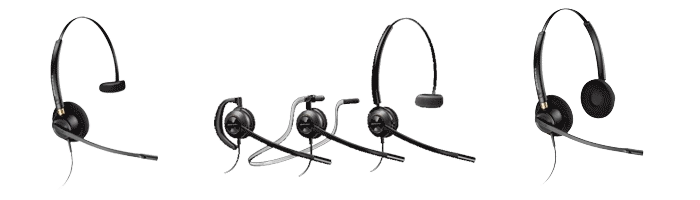 Poly HW500 Series of Wired Headsets