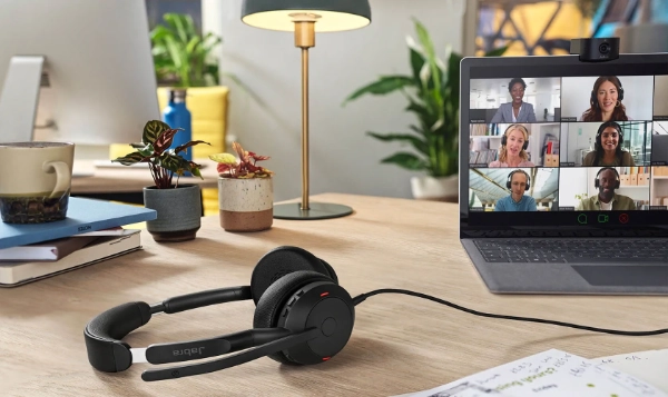 Stereo USB Headset On Video Call