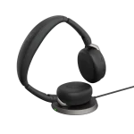 Jabra Evolve2 65 Flex Foldable Headset - In Stand