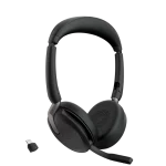 Jabra Evolve2 65 Flex Foldable Headset w/ USB-C Dongle