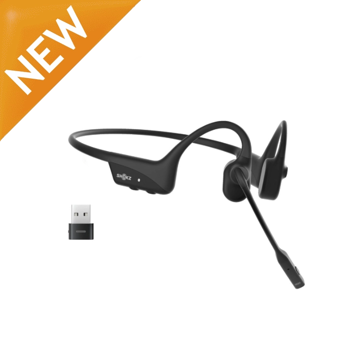 Shokz OpenComm2 UC USB-A Bone Conduction Headset