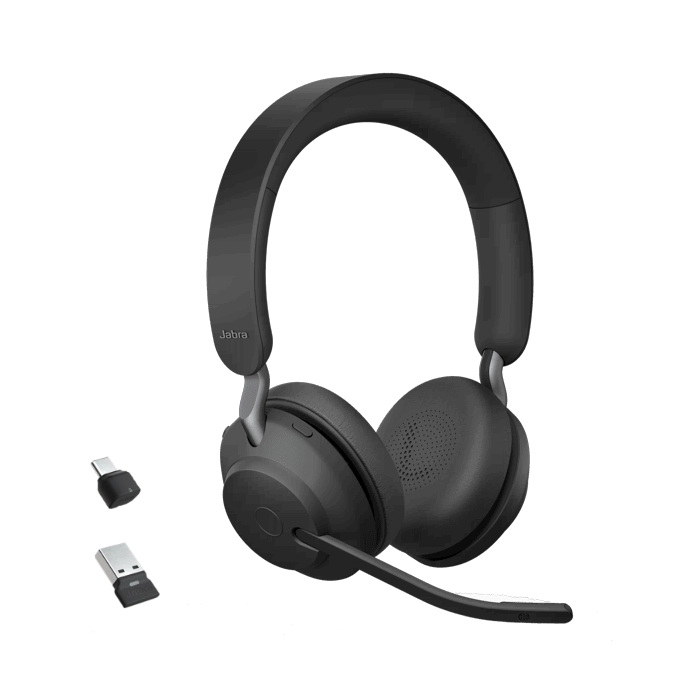 Jabra Evolve2 65 MS Stereo - headset - 26599-999-899 - Wireless