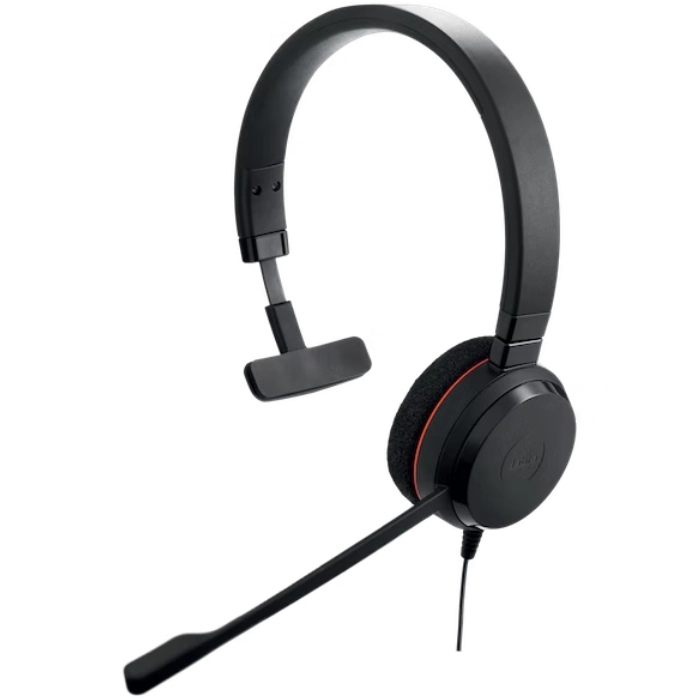 Jabra Evolve 30 II UC Mono Wired Headset / Music Headphones 