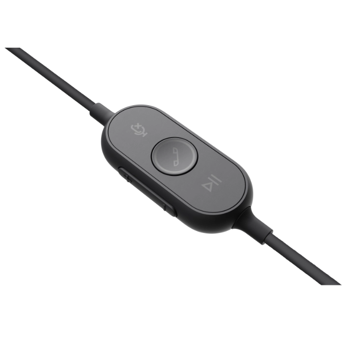 Logitech Zone Wired USB Headset Inline Controls