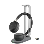 Yealink BH72 Bluetooth Headset in Charging Stand & USB Dongle