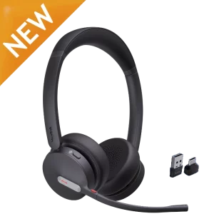 Yealink BH70 Mono Bluetooth Headset with USB-A & USB-C Adapters