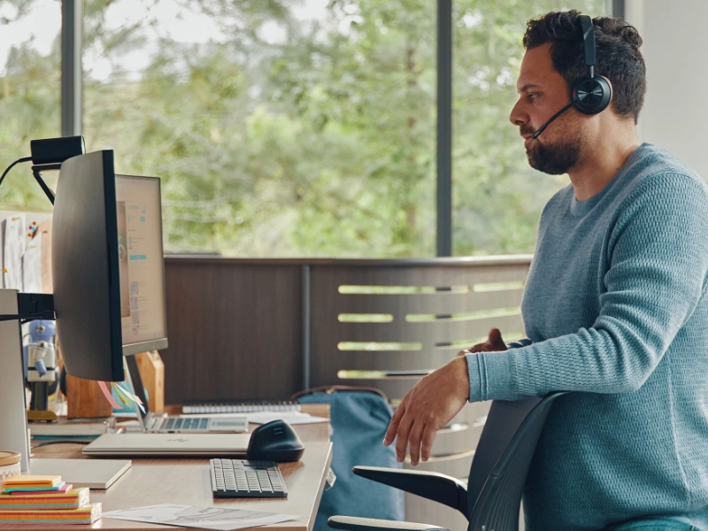 Poly Savi 7310 Wireless Office Headset