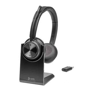 Poly Savi 7320 UC Wireless Headset w/ Stand