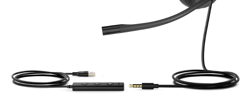 Yealink UH34SE USB / 3.5mm Headset Inline Controls