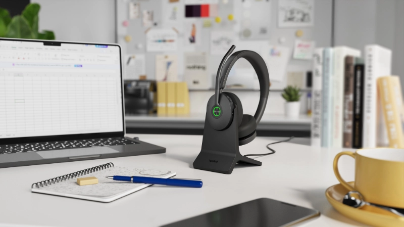 Yealink BH74 UC Bluetooth/PC Wireless Headset w/ Stand
