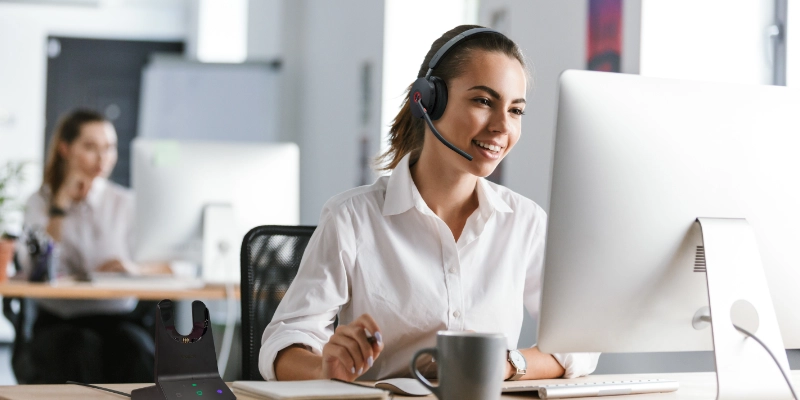 Yealink WH68 ANC DECT wireless headset - Open Office
