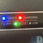 SHG S D200 DECT Wireless PTT Push-to-Talk Headset Amplifier - Base LED Lights