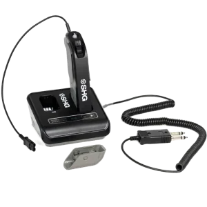 SHG S D200 DECT Wireless PTT Push-to-Talk Headset Amplifier