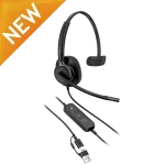 HP Poly Mission 415 Mono Wired USB Headset