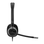 HP Poly Mission 615 Mono Wired USB Headsets - Side