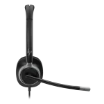 HP Poly Mission 625 Stereo Wired USB Headsets - Side