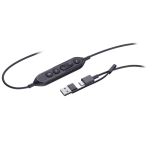 Yealink UH42 Dual USB Headset - Inline Controls