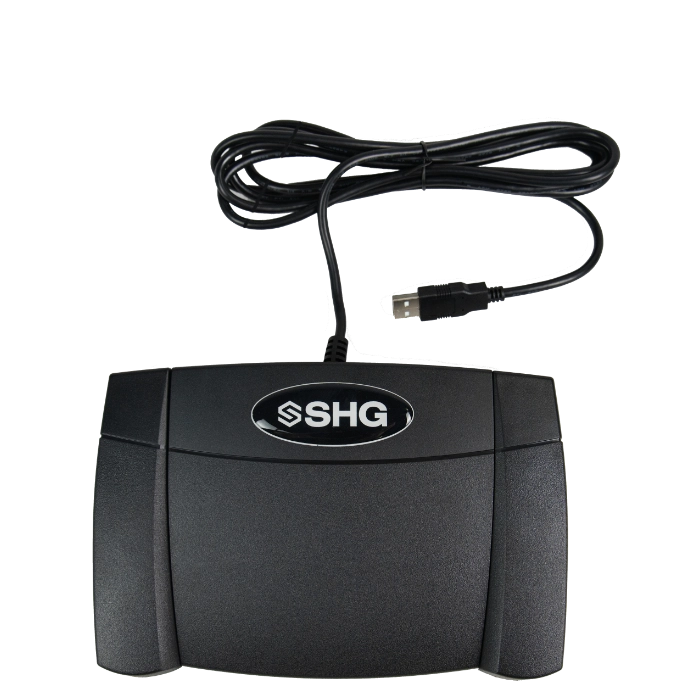 SHG SD100-FP-USB Foot Pedal for PTT Dispatch consoles